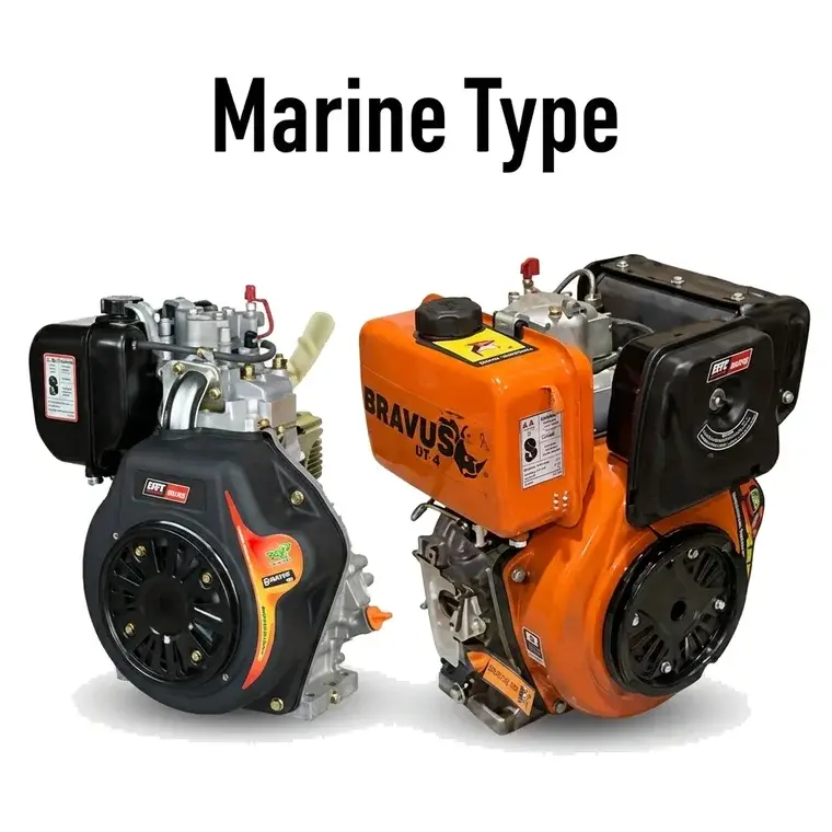 Bravus Diesel Engine 192FB 18HP Low
