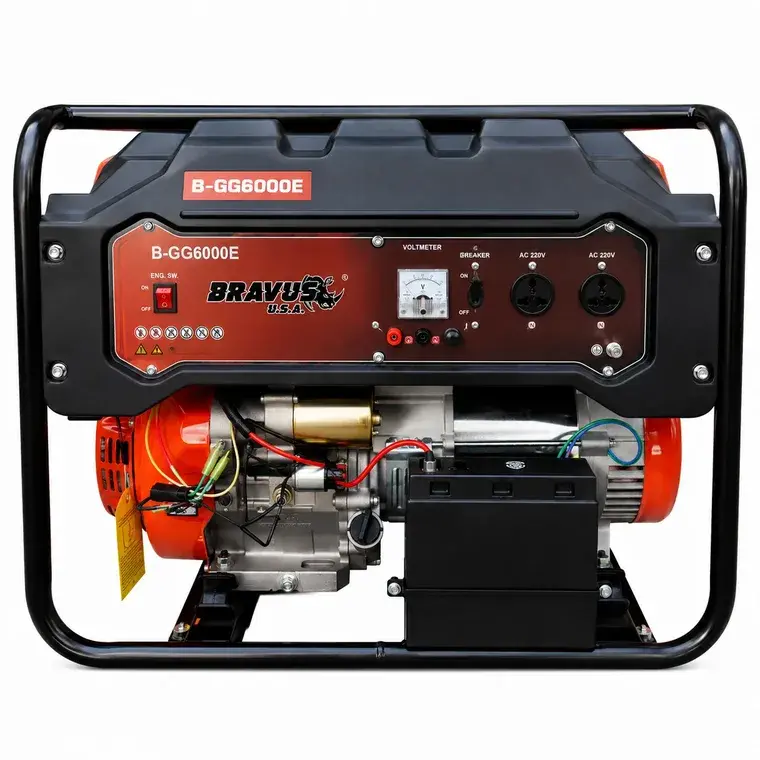 Bravus Gasoline Generator 6000W