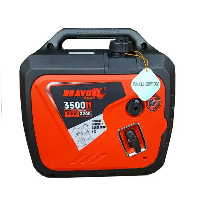Bravus Silent Type Gasoline Inverter Generator 3500W