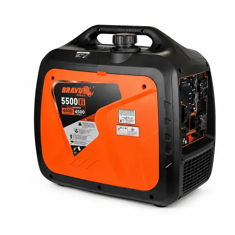 Bravus Silent Type Gasoline Inverter Generator 5500W