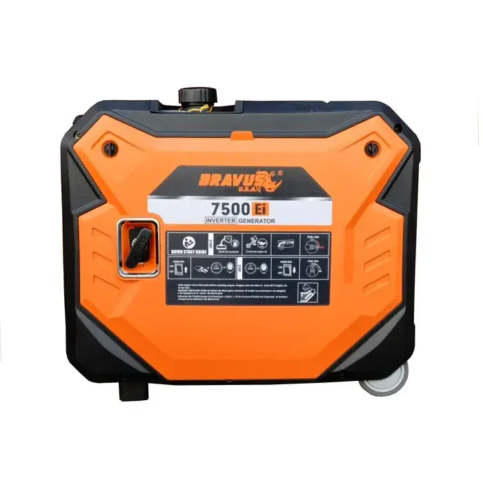 Bravus Silent Type Gasoline Inverter Generator 7500W