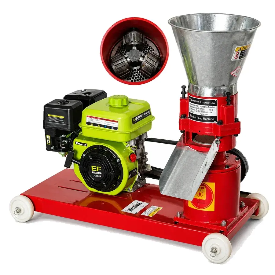 Pellet Maker Machine (7.5HP Engine)