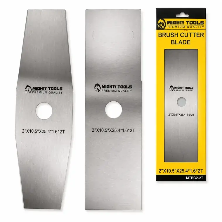 2T Silver Brush Cutter Blade
