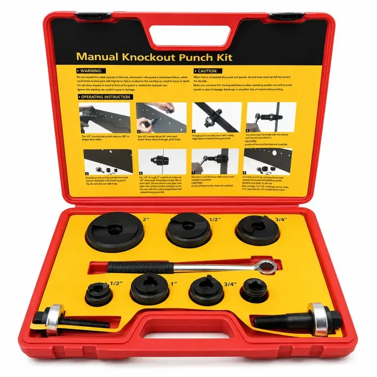 Manual Knockout Punch Kit