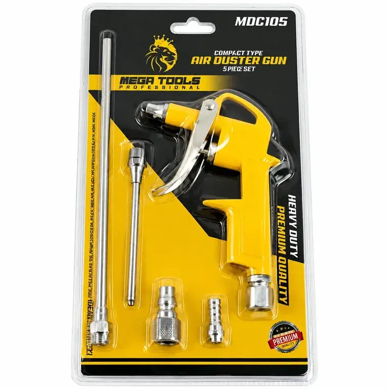 5 In 1 Air Duster Gun Kit