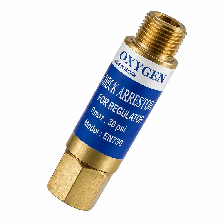 Flashback Arrestor For Regulator