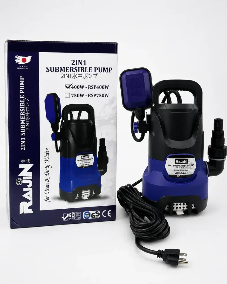 2IN1 Submersible Pump