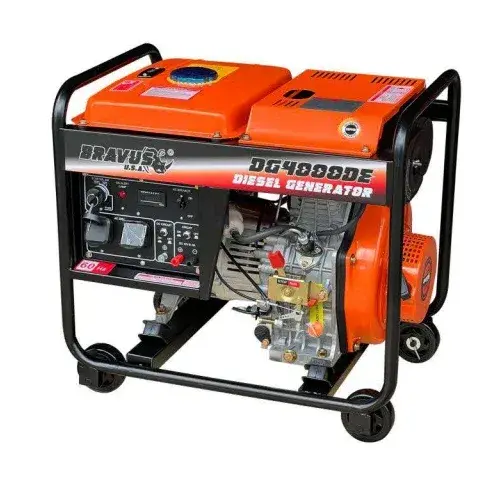 Bravus Diesel Generator 4000W Open Type DG4000DE